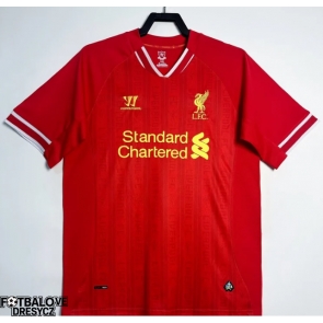 Liverpool 2013-2014 Retro Domácí Dres Krátký Rukáv